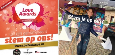 Genomineerd voor een LOVE AWARD!
